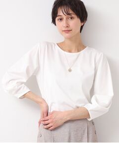 Dessin / デッサン カットソー | 【接触冷感・UV・洗える】袖ニュアンスカットソー