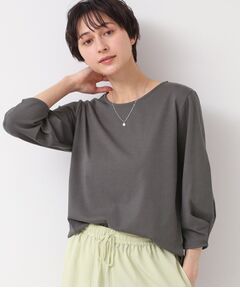 Dessin / デッサン カットソー | 【接触冷感・UV・洗える】袖ニュアンスカットソー