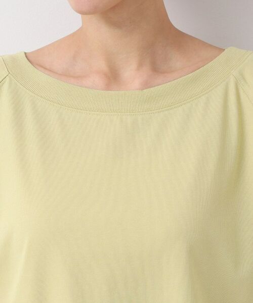Dessin / デッサン カットソー | 【接触冷感・UV・洗える】裾リブスリット五分袖カットソー | 詳細23