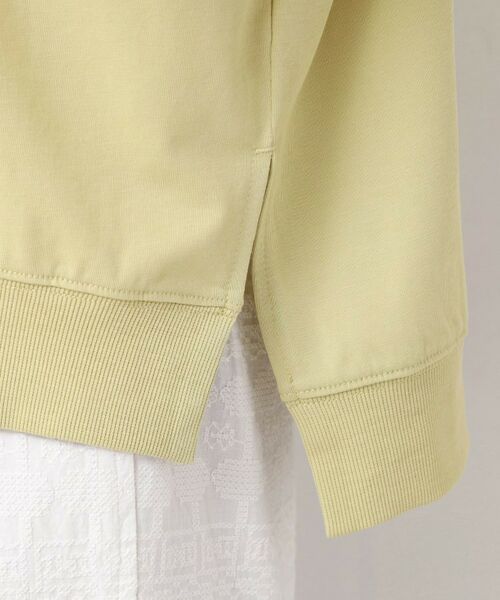 Dessin / デッサン カットソー | 【接触冷感・UV・洗える】裾リブスリット五分袖カットソー | 詳細25