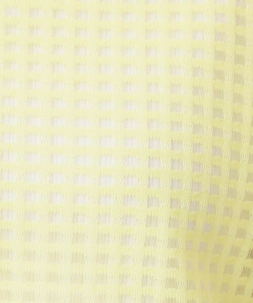 Dessin / デッサン ニット・セーター | 【洗える】チェック柄シアーニット | 詳細8