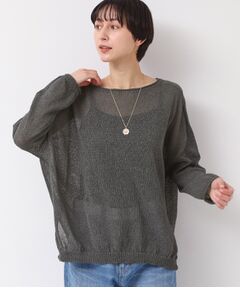 Dessin / デッサン ニット・セーター | 【日本製・洗える】ニュアンスワイドプルオーバー