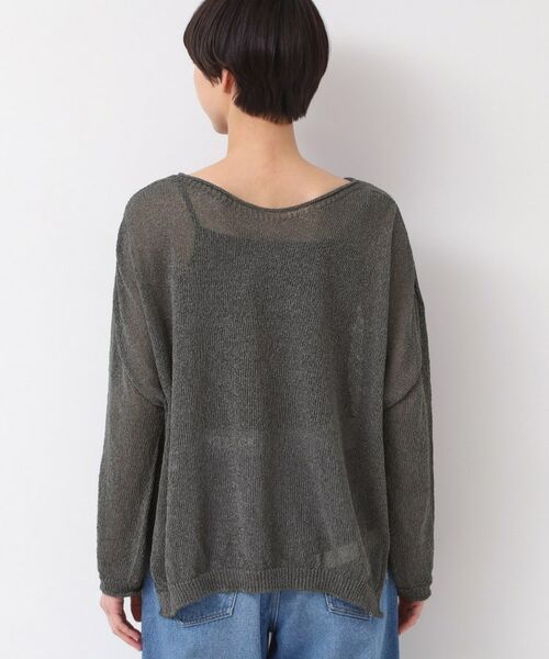 Dessin / デッサン ニット・セーター | 【日本製・洗える】ニュアンスワイドプルオーバー | 詳細11