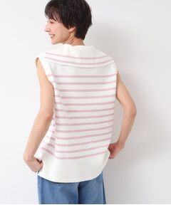 Dessin / デッサン ニット・セーター | 【洗える】セーラーカラーボーダーニット