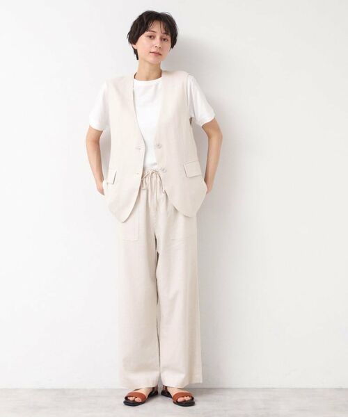 新品タグ付き　Dessin デッサン　フード付きコート　ホワイト系　薄ベージュ Dessin de Mode トレンチコート コート 「Dessin mode/デッサン