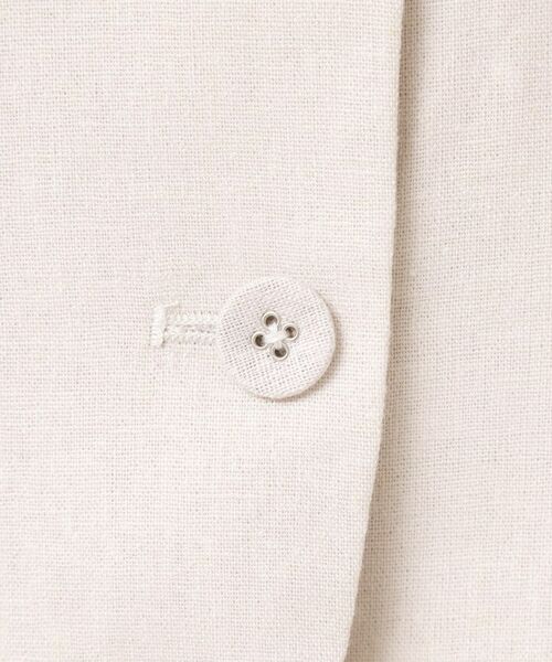 Dessin / デッサン ベスト | 【セットアップ可能・洗える】ボタン付きジレ | 詳細4