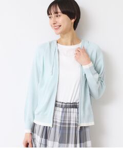 Dessin / デッサン カーディガン・ボレロ | 【洗える】フーデッドカーディガン（S～L）