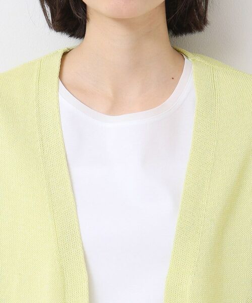 Dessin / デッサン カーディガン・ボレロ | 【洗える】ミドルゲージカーディガン （S～L） | 詳細16