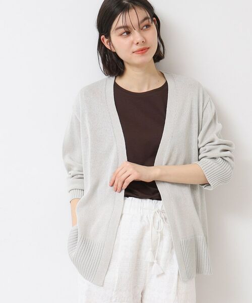 Dessin / デッサン カーディガン・ボレロ | 【洗える】ミドルゲージカーディガン （S～L） | 詳細2