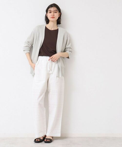 Dessin / デッサン カーディガン・ボレロ | 【洗える】ミドルゲージカーディガン （S～L） | 詳細3