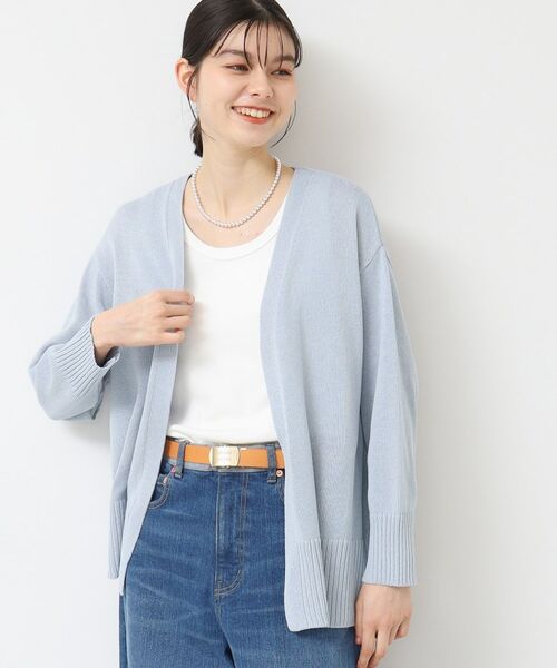 Dessin / デッサン カーディガン・ボレロ | 【洗える】ミドルゲージカーディガン （S～L） | 詳細5