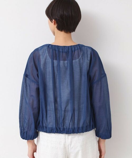 Dessin / デッサン Gジャン・デニムジャケット | 【洗える】シアーデニムギャザージャケット | 詳細11
