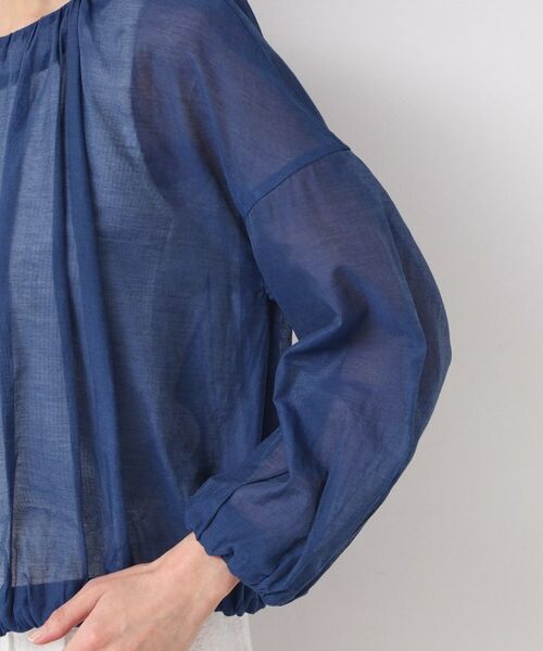 Dessin / デッサン Gジャン・デニムジャケット | 【洗える】シアーデニムギャザージャケット | 詳細13