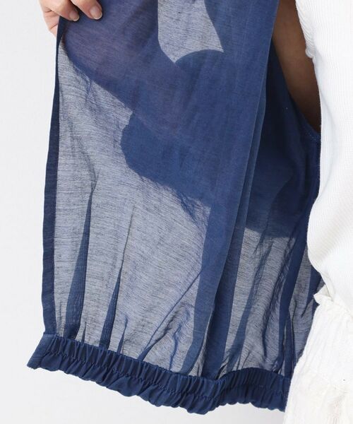 Dessin / デッサン Gジャン・デニムジャケット | 【洗える】シアーデニムギャザージャケット | 詳細15