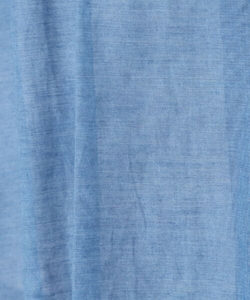 Dessin / デッサン Gジャン・デニムジャケット | 【洗える】シアーデニムギャザージャケット | 詳細4