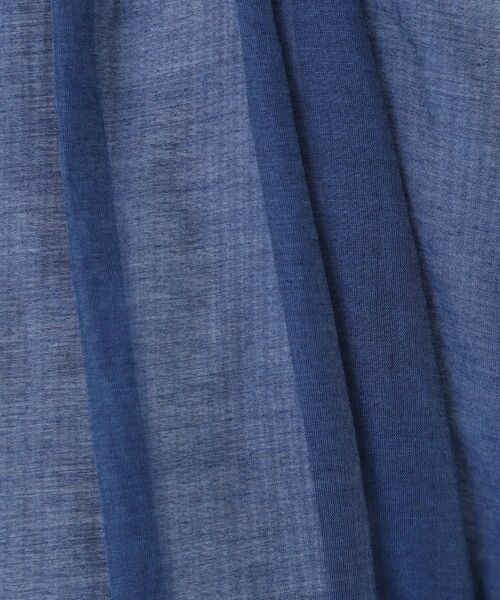 Dessin / デッサン Gジャン・デニムジャケット | 【洗える】シアーデニムギャザージャケット | 詳細8