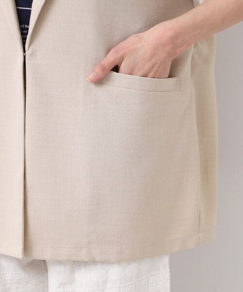 Dessin / デッサン テーラードジャケット | 【洗える】半袖テーラードジャケット | 詳細14