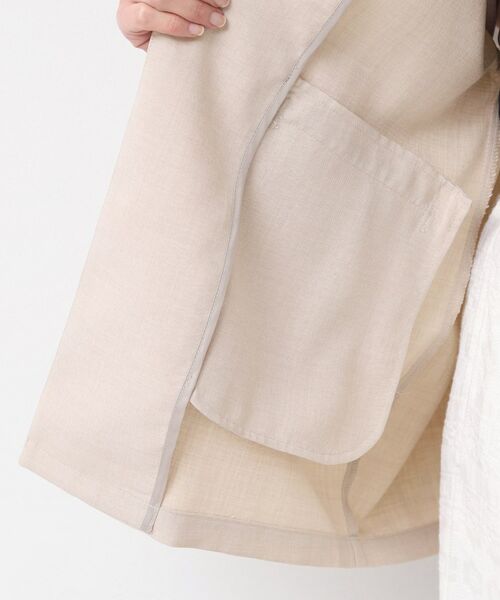 Dessin / デッサン テーラードジャケット | 【洗える】半袖テーラードジャケット | 詳細15
