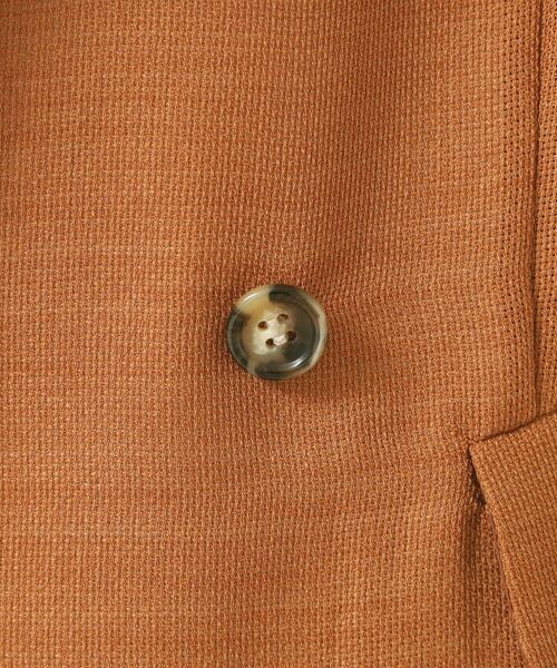 Dessin / デッサン テーラードジャケット | 【洗える】リネンライクダブルジャケット(S~L) | 詳細4