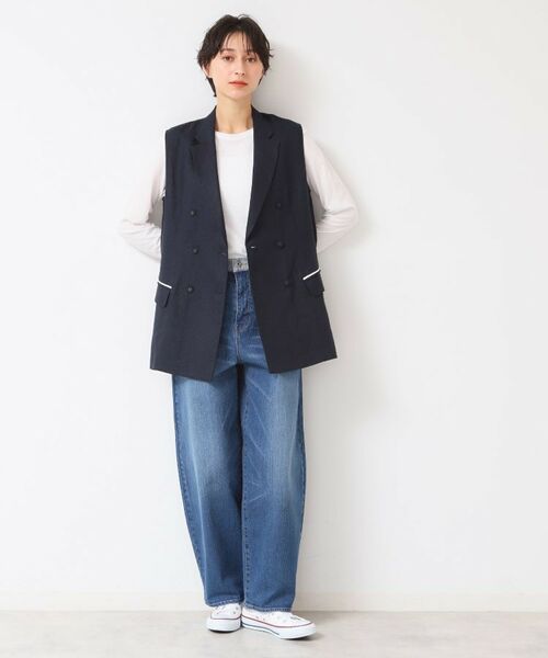 Dessin / デッサン デニムパンツ | 【洗える】デニムカーブパンツ | 詳細7