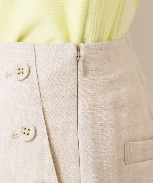 Dessin / デッサン パンツ | 【セットアップ可能・洗える】タック入り麻マリンパンツ | 詳細16