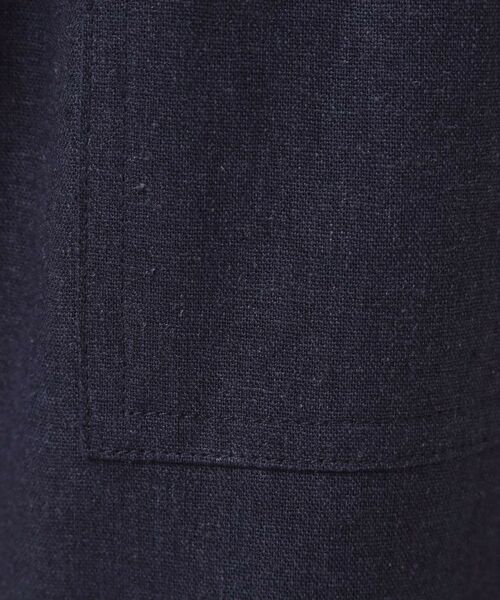Dessin / デッサン パンツ | 【セットアップ可能・ウエストゴム・洗える】リネンブレンドポケット付パンツ(S~L) | 詳細12