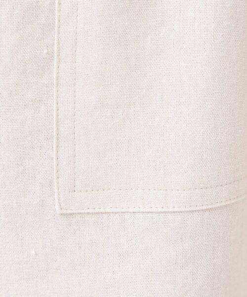 Dessin / デッサン パンツ | 【セットアップ可能・ウエストゴム・洗える】リネンブレンドポケット付パンツ(S~L) | 詳細4