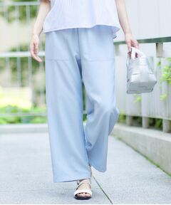 Dessin / デッサン パンツ | 【ウエストゴム】アウトポケット付きパンツ（XS～L）