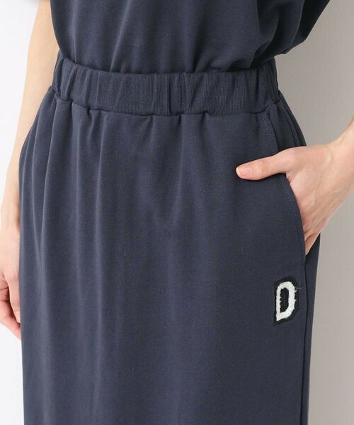Dessin / デッサン ロング・マキシ丈スカート | 【セットアップ可能・ウエストゴム・洗える】ミニ裏毛タイトスカート | 詳細13