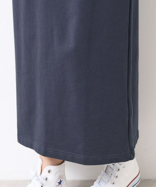 Dessin / デッサン ロング・マキシ丈スカート | 【セットアップ可能・ウエストゴム・洗える】ミニ裏毛タイトスカート | 詳細14