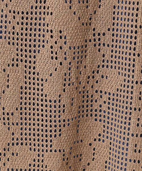 Dessin / デッサン スカート | 【洗える】フラワー柄ニット巻き風スカート | 詳細8