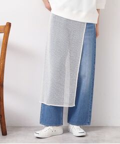 Dessin / デッサン スカート | 【洗える】ラメ入りメッシュ巻きスカート