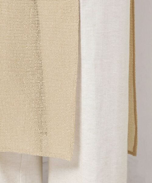 Dessin / デッサン スカート | 【洗える】ラメ入りメッシュ巻きスカート | 詳細13