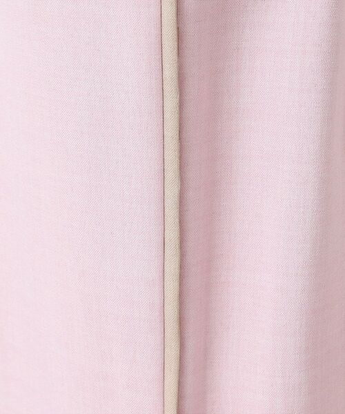 Dessin / デッサン ロング・マキシ丈スカート | 【セットアップ可能・洗える】配色ラインストレートスカート(S~L) | 詳細12