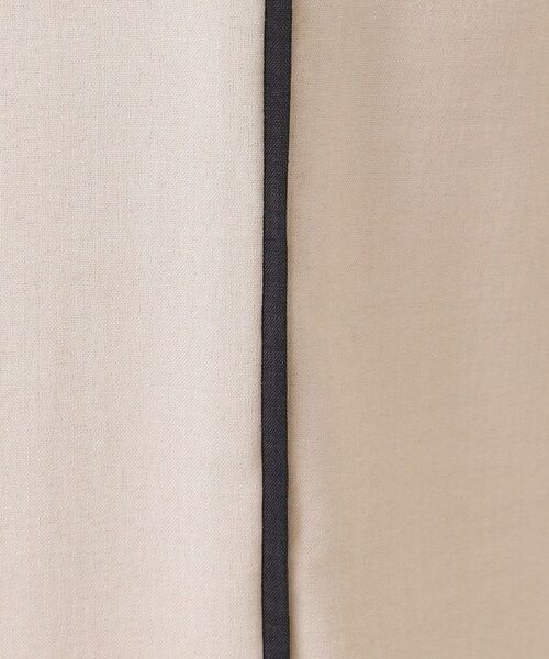 Dessin / デッサン ロング・マキシ丈スカート | 【セットアップ可能・洗える】配色ラインストレートスカート(S~L) | 詳細8