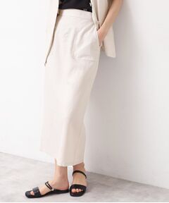 Dessin / デッサン スカート | 【セットアップ可能・洗える】パッチポケット付ストレートスカート