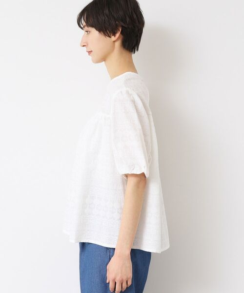 Dessin / デッサン シャツ・ブラウス | 【インド刺繍・セットアップ可能・洗える】クルーネックブラウス | 詳細10