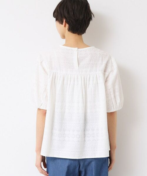 Dessin / デッサン シャツ・ブラウス | 【インド刺繍・セットアップ可能・洗える】クルーネックブラウス | 詳細11