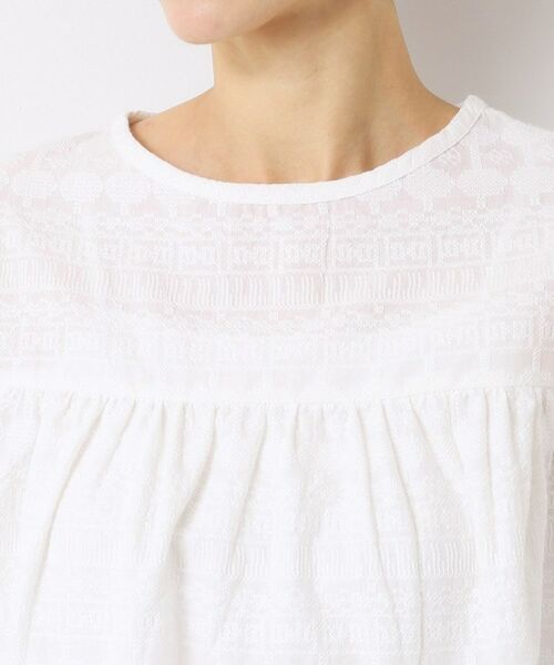 Dessin / デッサン シャツ・ブラウス | 【インド刺繍・セットアップ可能・洗える】クルーネックブラウス | 詳細12