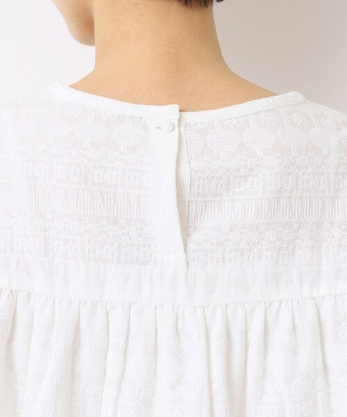 Dessin / デッサン シャツ・ブラウス | 【インド刺繍・セットアップ可能・洗える】クルーネックブラウス | 詳細13