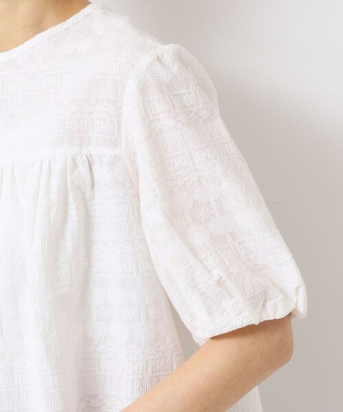 Dessin / デッサン シャツ・ブラウス | 【インド刺繍・セットアップ可能・洗える】クルーネックブラウス | 詳細14