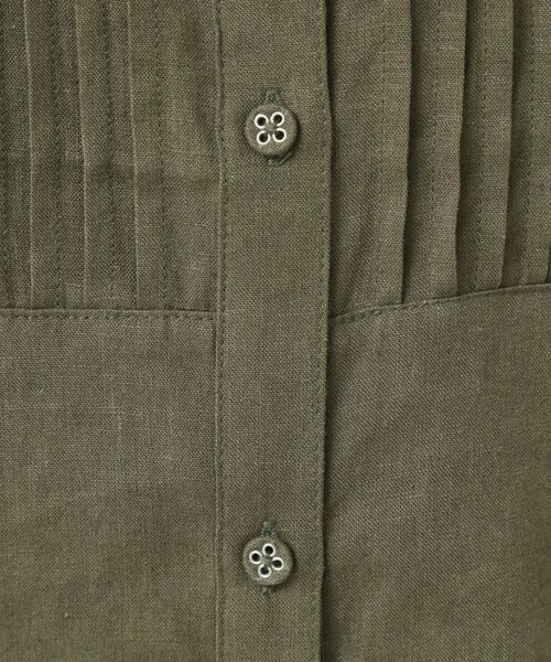 Dessin / デッサン シャツ・ブラウス | 【洗える】ピンタック入りバンドカラーブラウス(S~L) | 詳細8