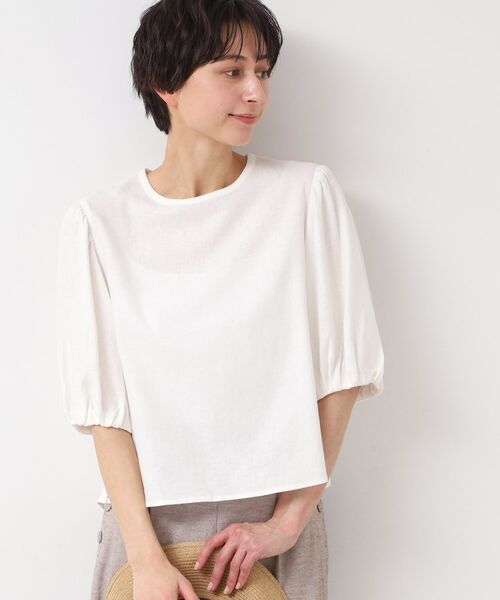 Dessin / デッサン シャツ・ブラウス | 【洗える】パフスリーブブラウス（XS～L） | 詳細1