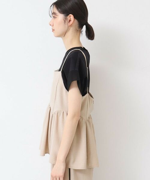 Dessin / デッサン キャミソール・チューブトップ | 【セットアップ可能・洗える】切り替えギャザー入りキャミソール | 詳細10