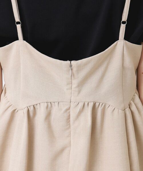 Dessin / デッサン キャミソール・チューブトップ | 【セットアップ可能・洗える】切り替えギャザー入りキャミソール | 詳細13
