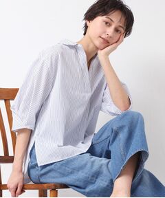 Dessin / デッサン シャツ・ブラウス | 【洗える・4サイズ展開】スキッパーシャツブラウス（XS～L）