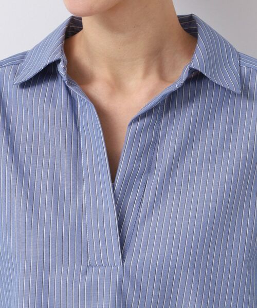 Dessin / デッサン シャツ・ブラウス | 【洗える・4サイズ展開】スキッパーシャツブラウス(XS~L) | 詳細16