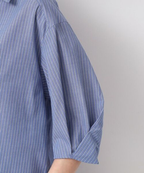 Dessin / デッサン シャツ・ブラウス | 【洗える・4サイズ展開】スキッパーシャツブラウス(XS~L) | 詳細17