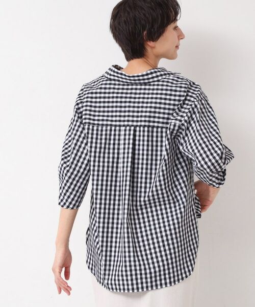 Dessin / デッサン シャツ・ブラウス | 【洗える・4サイズ展開】スキッパーシャツブラウス(XS~L) | 詳細2