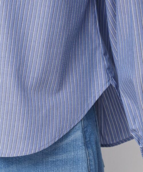 Dessin / デッサン シャツ・ブラウス | 【洗える・4サイズ展開】バンドカラーシャツ(XS~L) | 詳細19